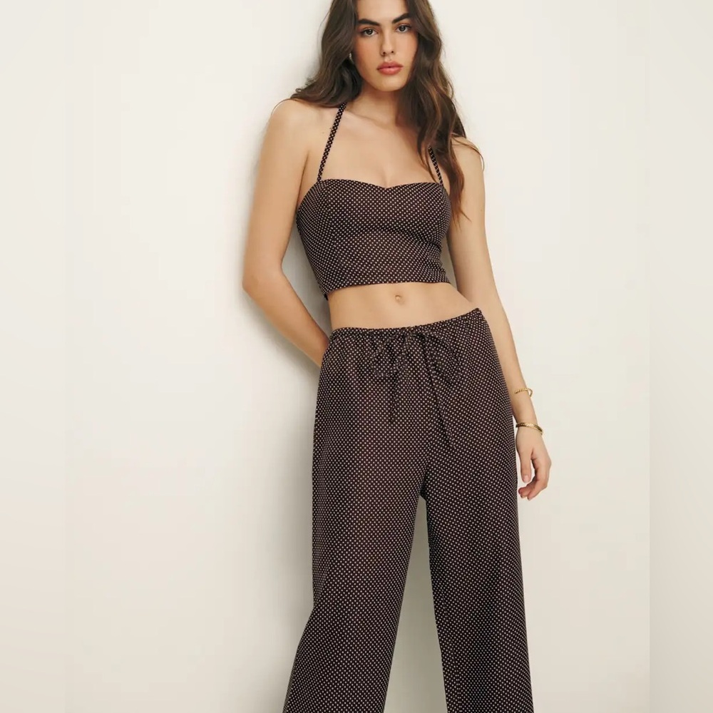 EUC Jaida Linen Two Piece